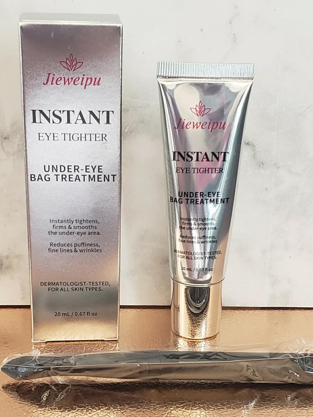 NEW Instant Smoothing Gel Eye Serum Reduces Dark Circles Bags Wrinkles 20ml